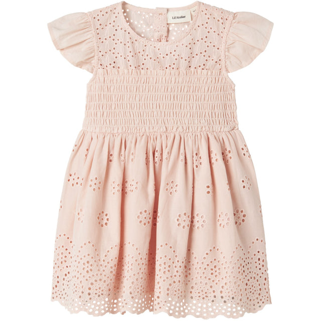 Lil'Atelier Peach Blush Nmfjedi Capsl Loose Kjole Lil