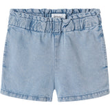 Lil'Atelier Medium Blue Denim Nmfholly Loose Dnm Shorts 2088-Sv H Lil