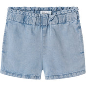 Lil'Atelier Medium Blue Denim Nmfholly Loose Dnm Shorts 2088-Sv H Lil