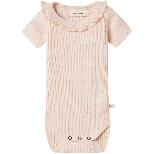 Lil'Atelier Peach Blush Nbfhulla Hua Ss Slim Body Lil