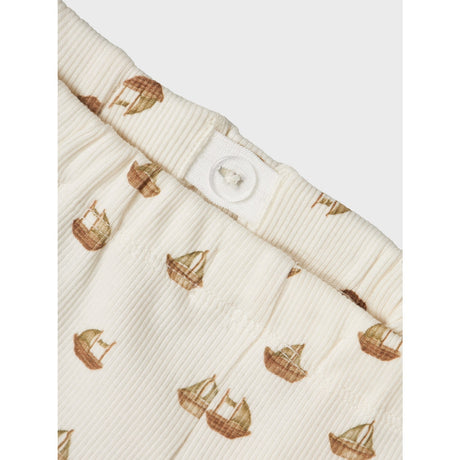Lil'Atelier Coconut Milk Boat Nbmlavo Eko Loose Bukser Lil