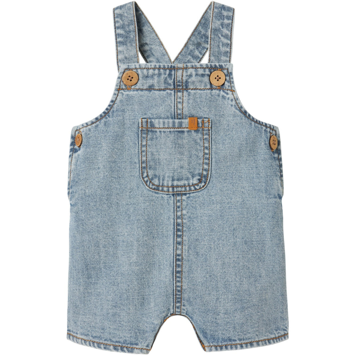 Lil'Atelier Light Blue Denim Nbmhilbert Dnm Shortoverall 1118-Hl Lil