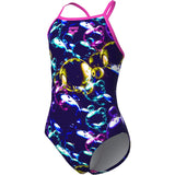 Arena Multi Girl Soap Bubbles Badedragt Light Drop Back