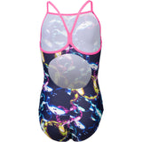 Arena Multi Girl Soap Bubbles Badedragt Light Drop Back