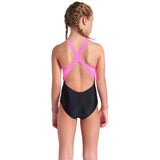 Arena Black Multi Girl Rhythm Badedragt V Back L