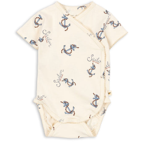 Konges Sløjd Rock My Boat Basic Ss Newborn Body GOTS