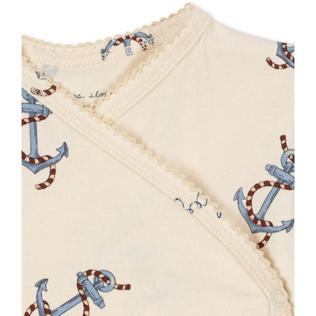 Konges Sløjd Rock My Boat Basic Ss Newborn Body GOTS