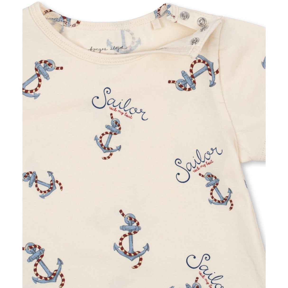 Konges Sløjd Rock My Boat Basic Romper GOTS