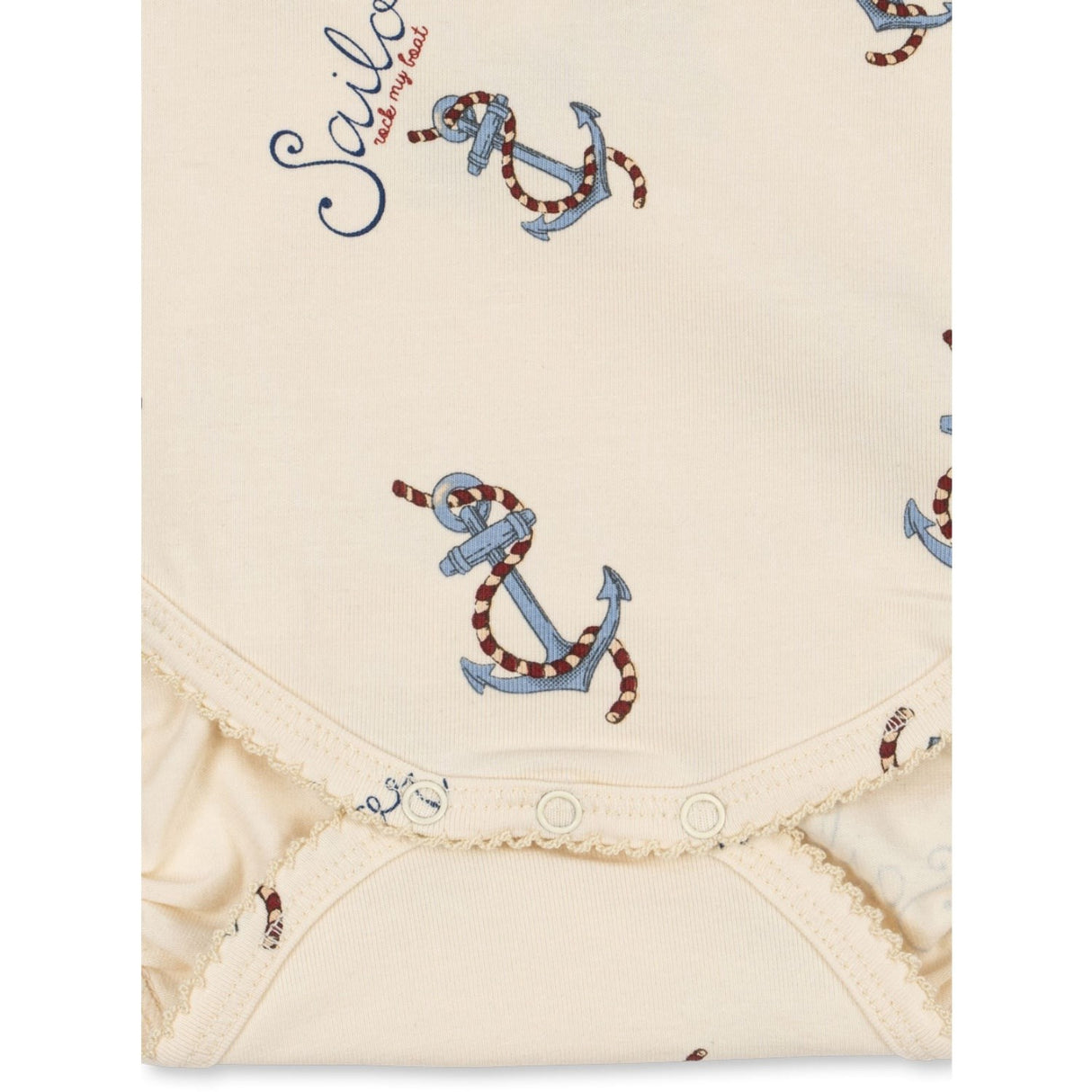 Konges Sløjd Rock My Boat Basic Ss Newborn Body GOTS