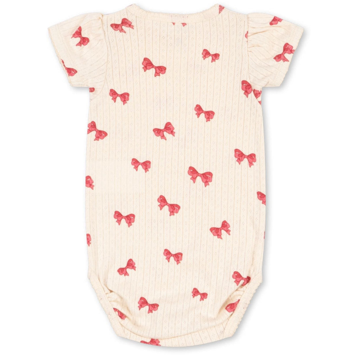 Konges Sløjd Rosia Sløjfe Minnie Puff Sleeve Body GOTS
