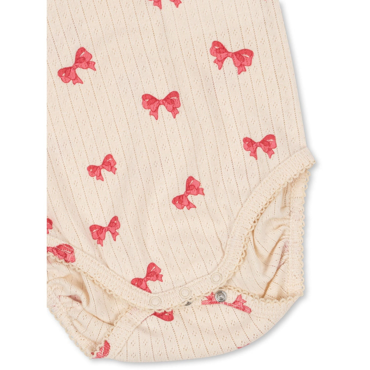 Konges Sløjd Rosia Sløjfe Minnie Puff Sleeve Body GOTS