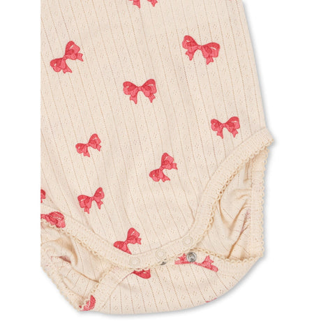 Konges Sløjd Rosia Sløjfe Minnie Puff Sleeve Body GOTS