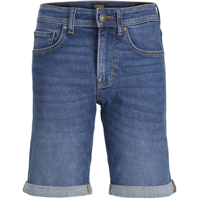 Jack & Jones Junior Blue Denim Jwhrick Jjoriginal Shorts Sq 327 Jnr