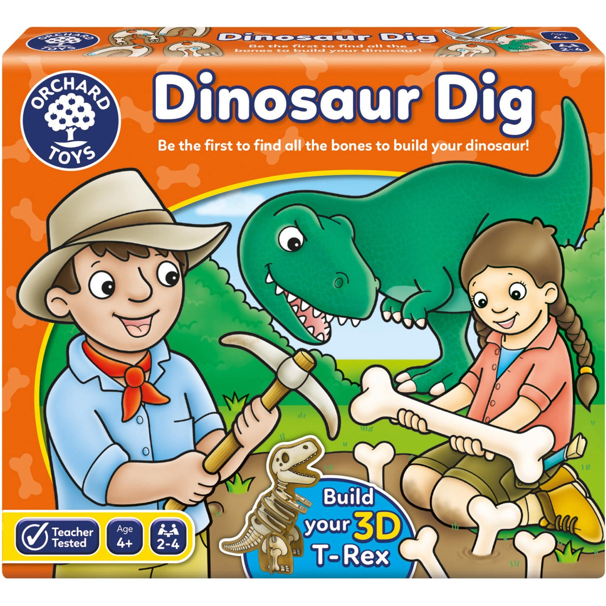 Orchard Toys Dinosaurudgravning Spil