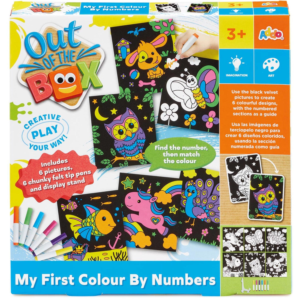 Out Of The Box Farvelægning Efter Tal