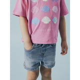 Name It Light Blue Denim Nmfsalli Slim Dnm Shorts 3398-Ic Tb