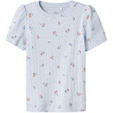 Name It Xenon Blue Nmfhamanda Ss Slim Top Pb