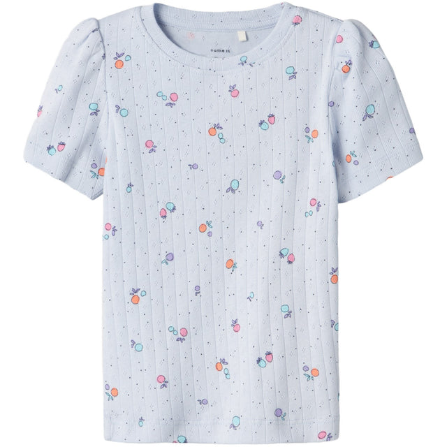 Name It Xenon Blue Nmfhamanda Ss Slim Top Pb