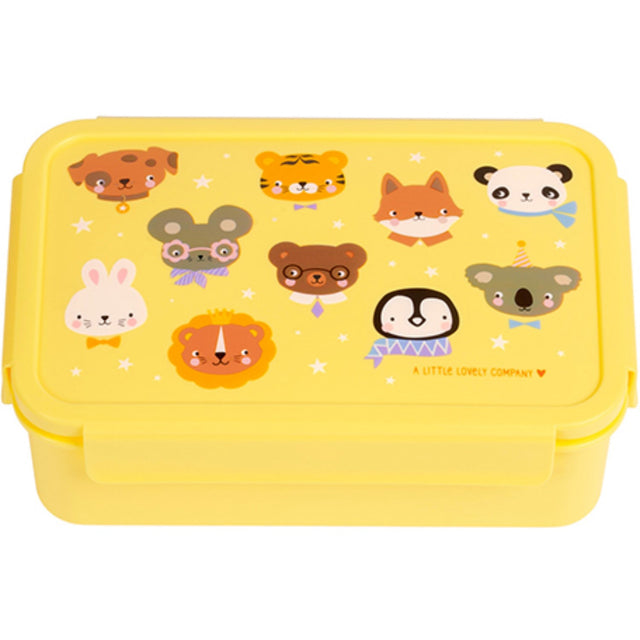 A Little Lovely Company Animal Friends Bento Madkasse