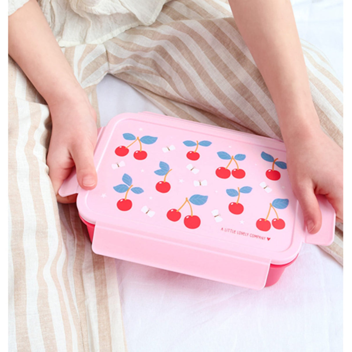 A Little Lovely Company Cherries Bento Madkasse