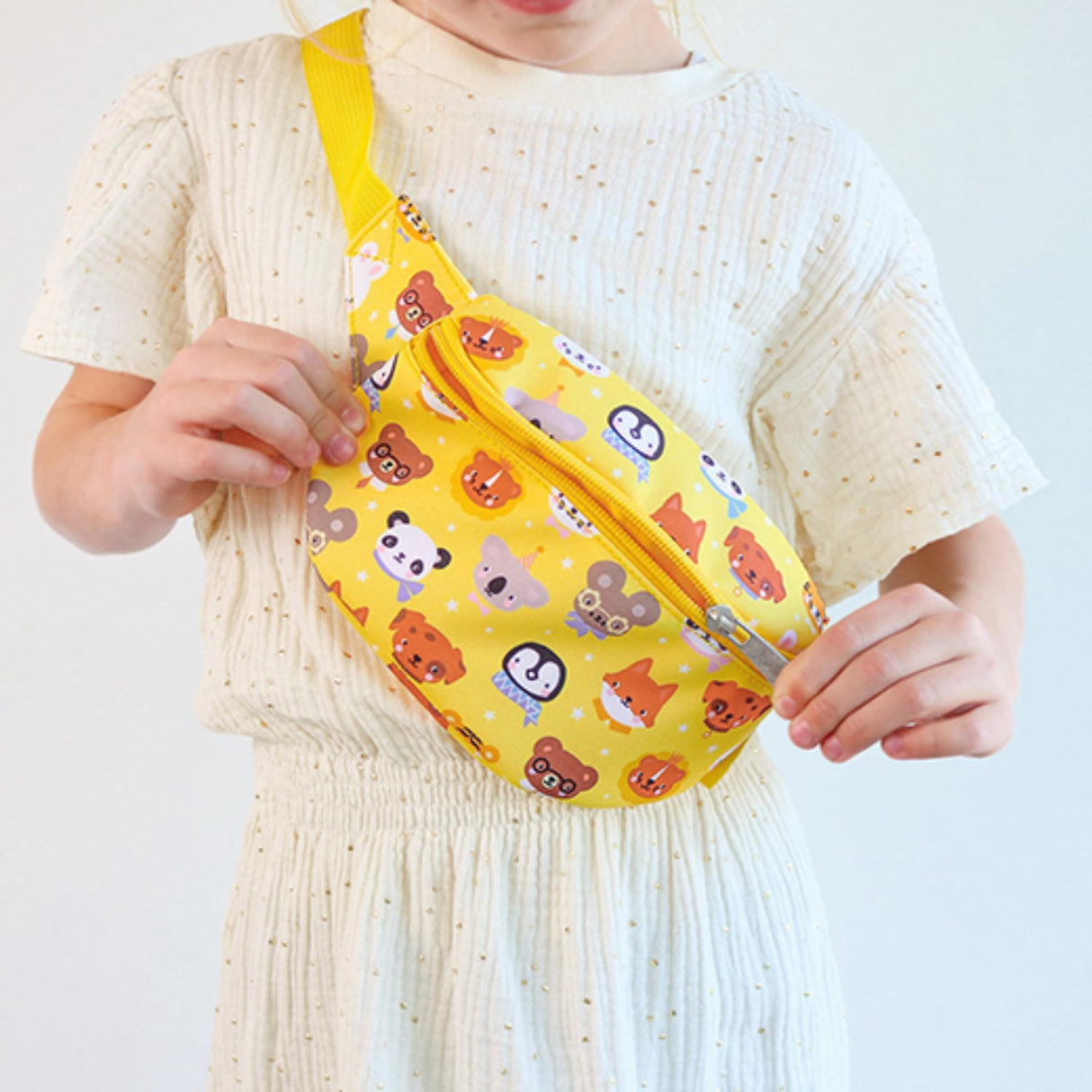 A Little Lovely Company Animal Friends Bæltetaske