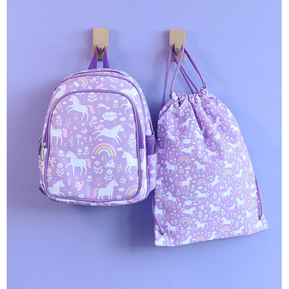 A Little Lovely Company Unicorn Dreams Gymnastiktaske