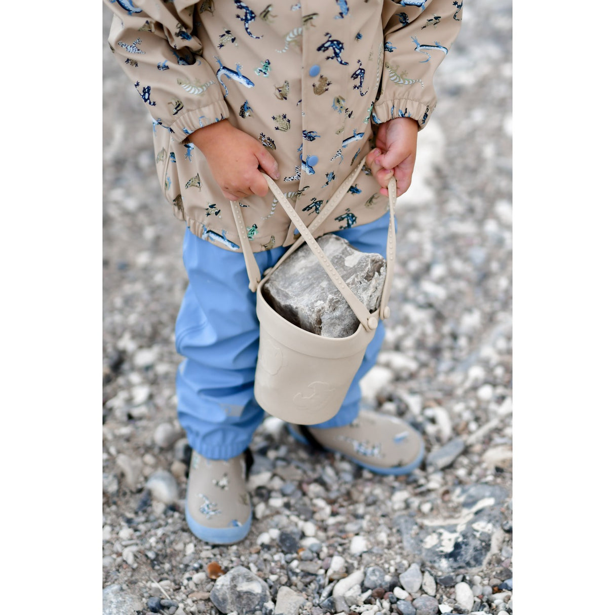 Mikk-Line Faded Denim Magic Gummistøvler