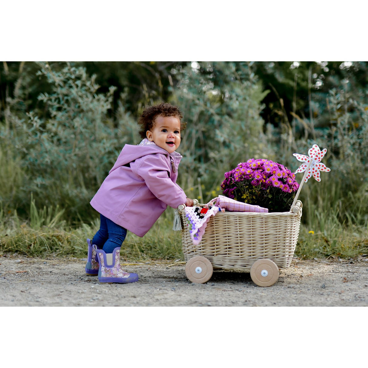 Mikk-Line Dusk Gummistøvler Kort AOP