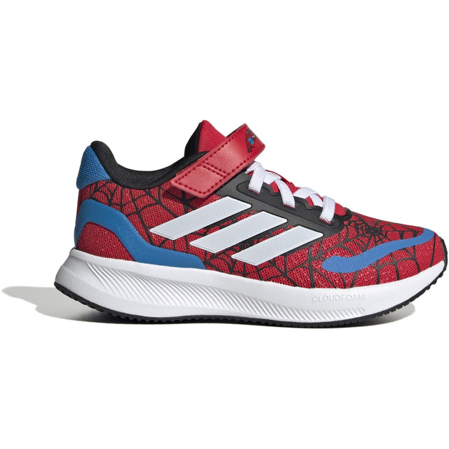 adidas Originals Pure Ruby/Ftwr White/Bright Blue Runfalcon Spider-Man El C Sneakers