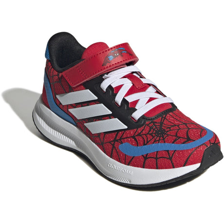 adidas Originals Pure Ruby/Ftwr White/Bright Blue Runfalcon Spider-Man El C Sneakers