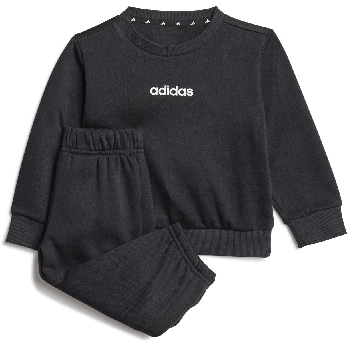 adidas Originals Black/White I Lin Fl Jog Sweat Sæt