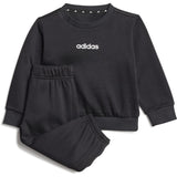 adidas Originals Black/White I Lin Fl Jog Sweat Sæt