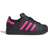 adidas Originals Core Black/Lucid Pink/Core Black Superstar Ii C Sneakers