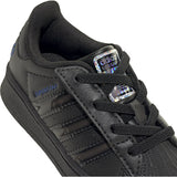 adidas Originals Core Black/Core Black/Preloved Violet Superstar Led Lights Cf El I Sneakers