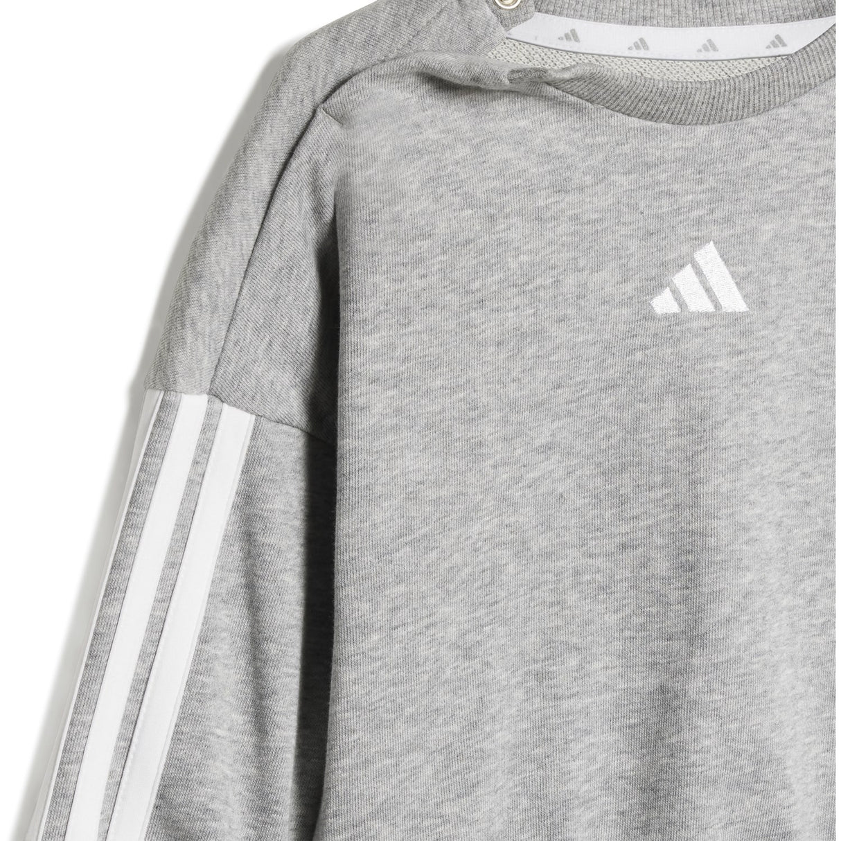 adidas Originals Medium Grey Heather/White I 3S Ft Jog 240 Sweat Sæt