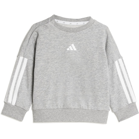 adidas Originals Medium Grey Heather/White I 3S Ft Jog 240 Sweat Sæt