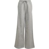 adidas Originals Medium Grey Heather/White Wide Leg Bukser