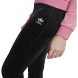 adidas Originals Black/White Velour Bukser