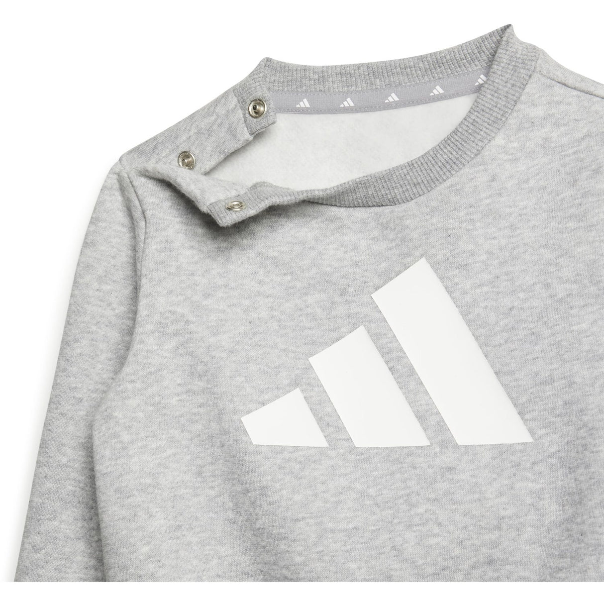adidas Originals Medium Grey Heather/White I Bl Fl Jog 240 Sweat Sæt