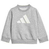 adidas Originals Medium Grey Heather/White I Bl Fl Jog 240 Sweat Sæt