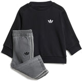 adidas Originals Black/Light Denim Denim Crew Sæt