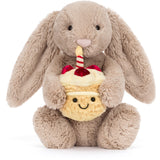 Jellycat Bashful Kanin Med Lagkage 31 Cm