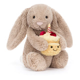 Jellycat Bashful Kanin Med Lagkage 31 Cm