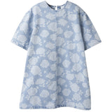 Name It Light Blue Denim Nkfsilla Dnm Ss Kjole 2121-Za H