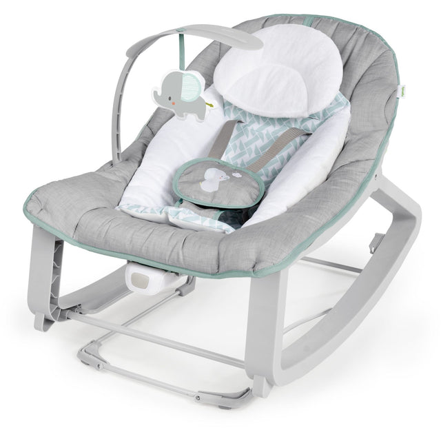 Ingenuity Grey Keep Cozy™ Grow With Me Rocking Seat - Weaver™ Baby Vippestol