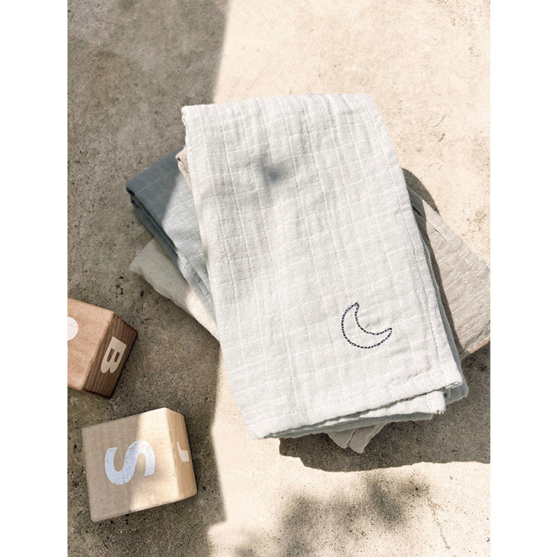 Moonboon Blue Mix Organic Stofbleer