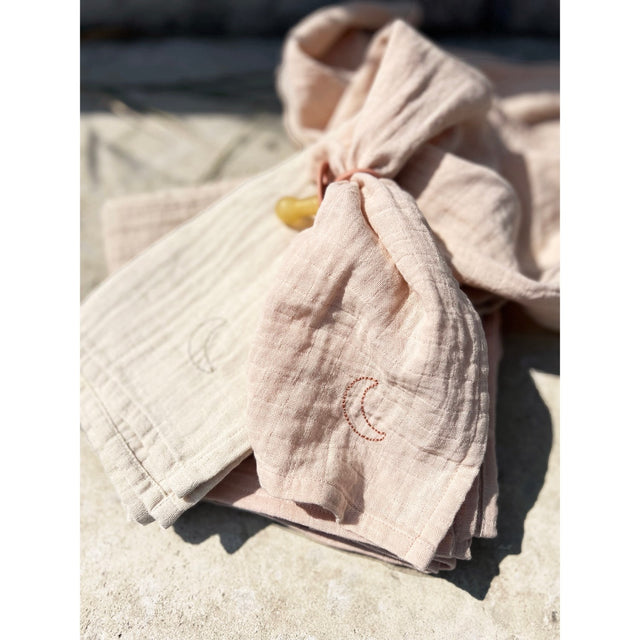Moonboon Rose Mix Organic Muslins