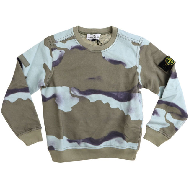 Stone Island Sky Blue Sweatshirt