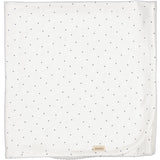 MarMar Modal Smooth Print Blue Dot Alida Tæppe