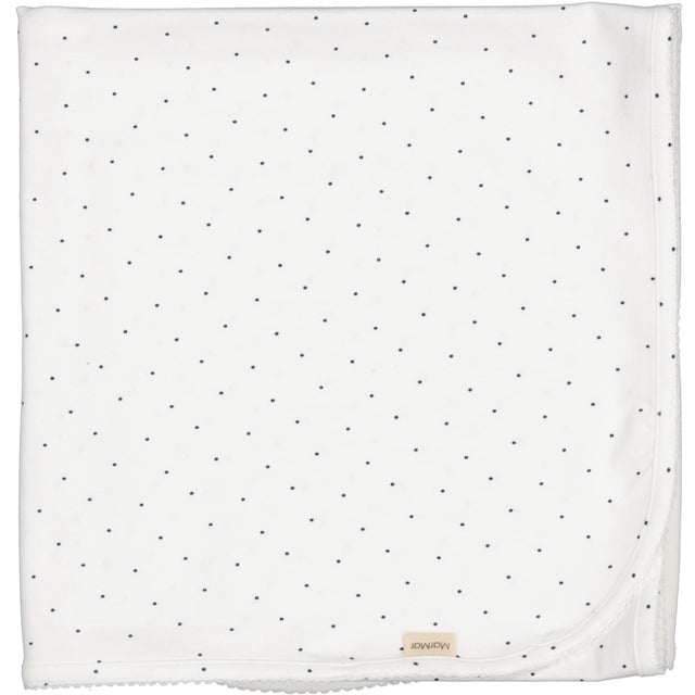 MarMar Modal Smooth Print Blue Dot Alida Tæppe